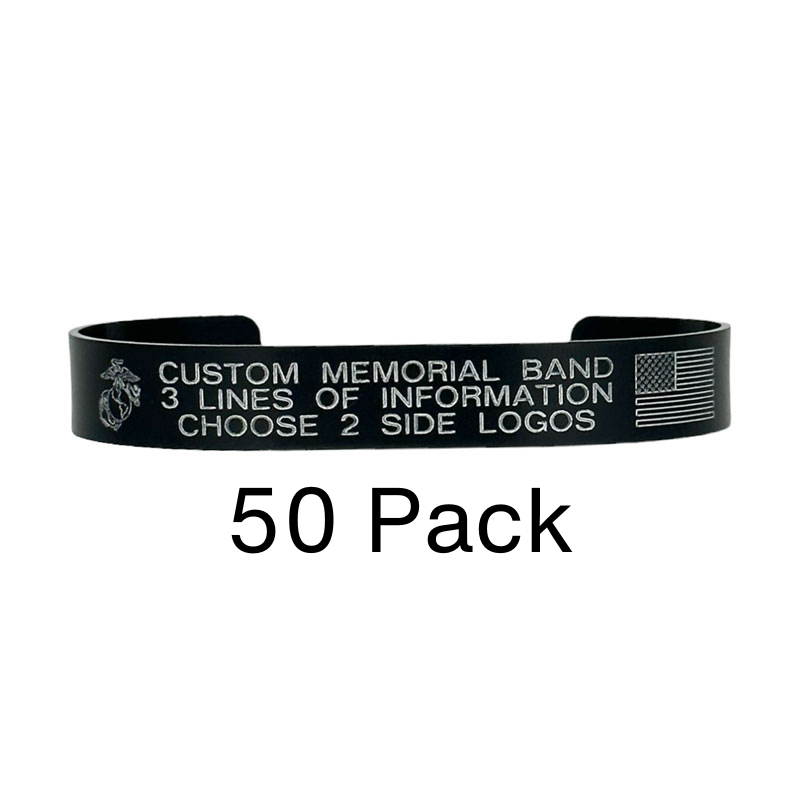 Custom Honor Bracelet 3 Line - (50 PK)