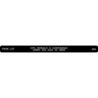 CPL Donald A Contarino Honor Bracelet