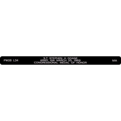 1LT Stephen H Doane Honor Bracelet
