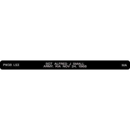 SGT Alfred J Small Honor Bracelet