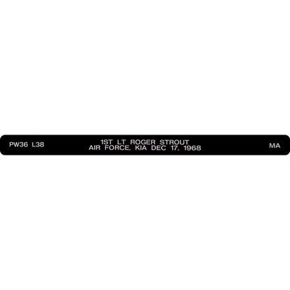 1st LT Roger Strout Honor Bracelet