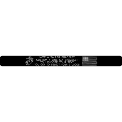 Custom Honor Bracelet 4 Line - 5/8" Thick (EA)